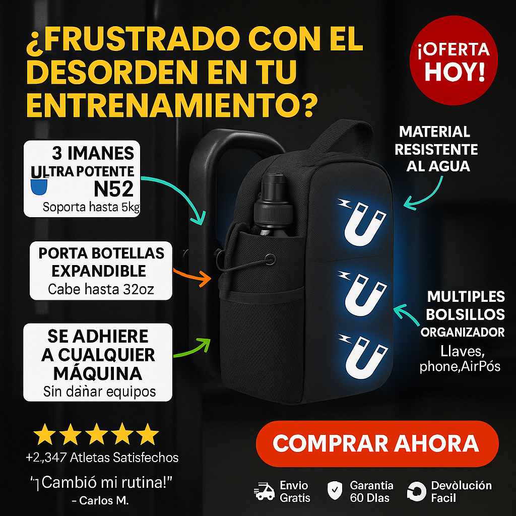 BOLSO MAGNETICO IMPERMEABLE