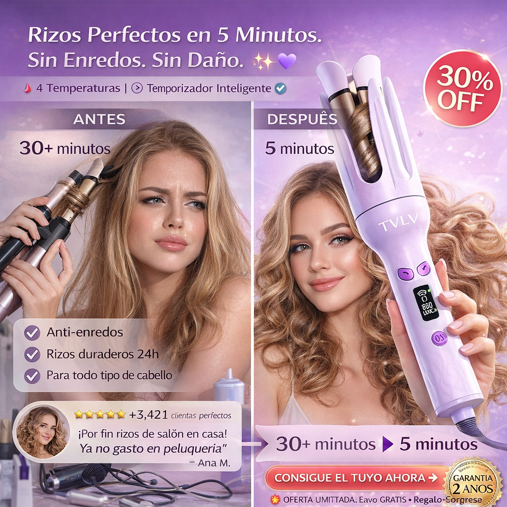 RIZADOR AUTOMATICO
