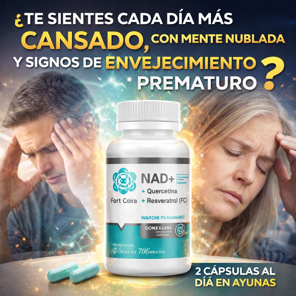 NAD+ Quercetina y Resveratrol Fort Core