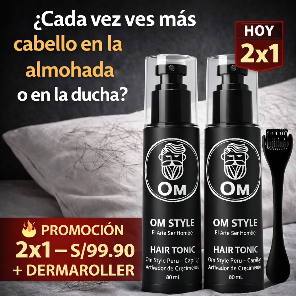 Om Style Peru – Tónico Capilar Activador de Crecimiento