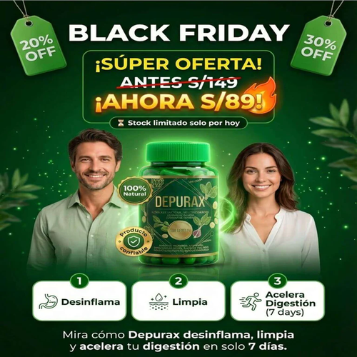 Tu Rutina Digestiva Empieza Hoy — DEPURAX Natural 🌿