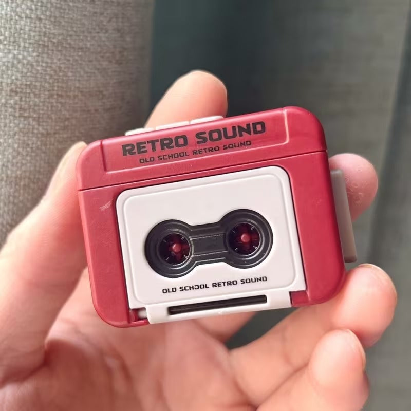 Mini Llavero Grabador de Cinta Creativa