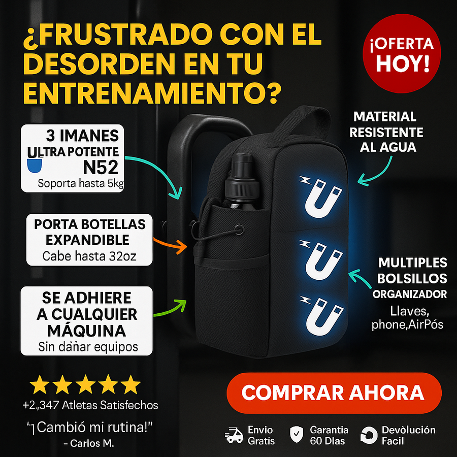 BOLSO MAGNETICO IMPERMEABLE