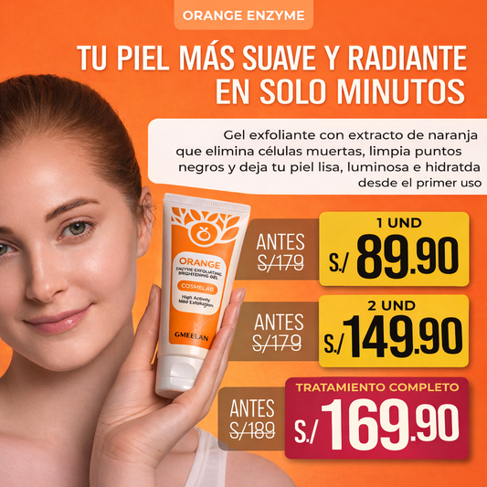 Orange Gel Exfoliante Blanqueador