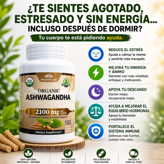 ASHWAGANDHA 2100 mg – 2 X 1