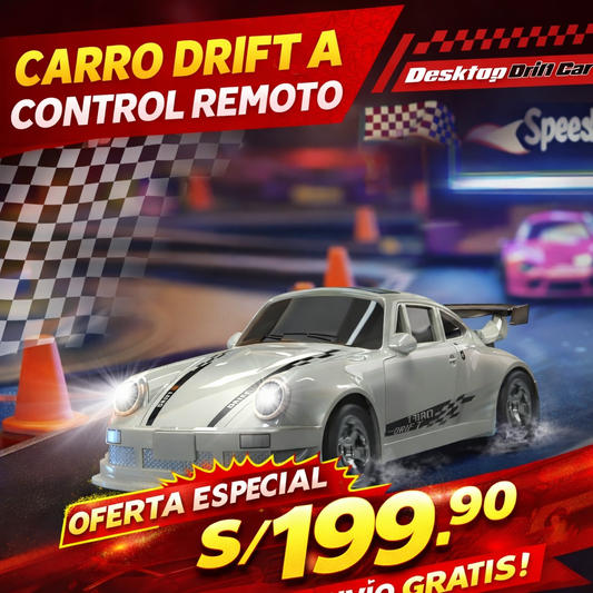 Carro Drift RC 360° Alta Velocidad