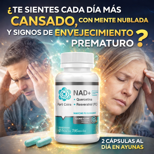 NAD+ Quercetina y Resveratrol Fort Core