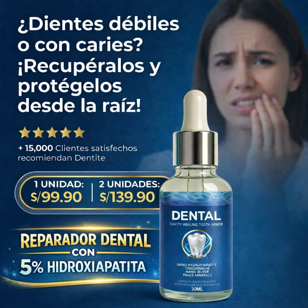 Reparador de Esmalte Dental Avanzado 5 % Hidroxiapatita