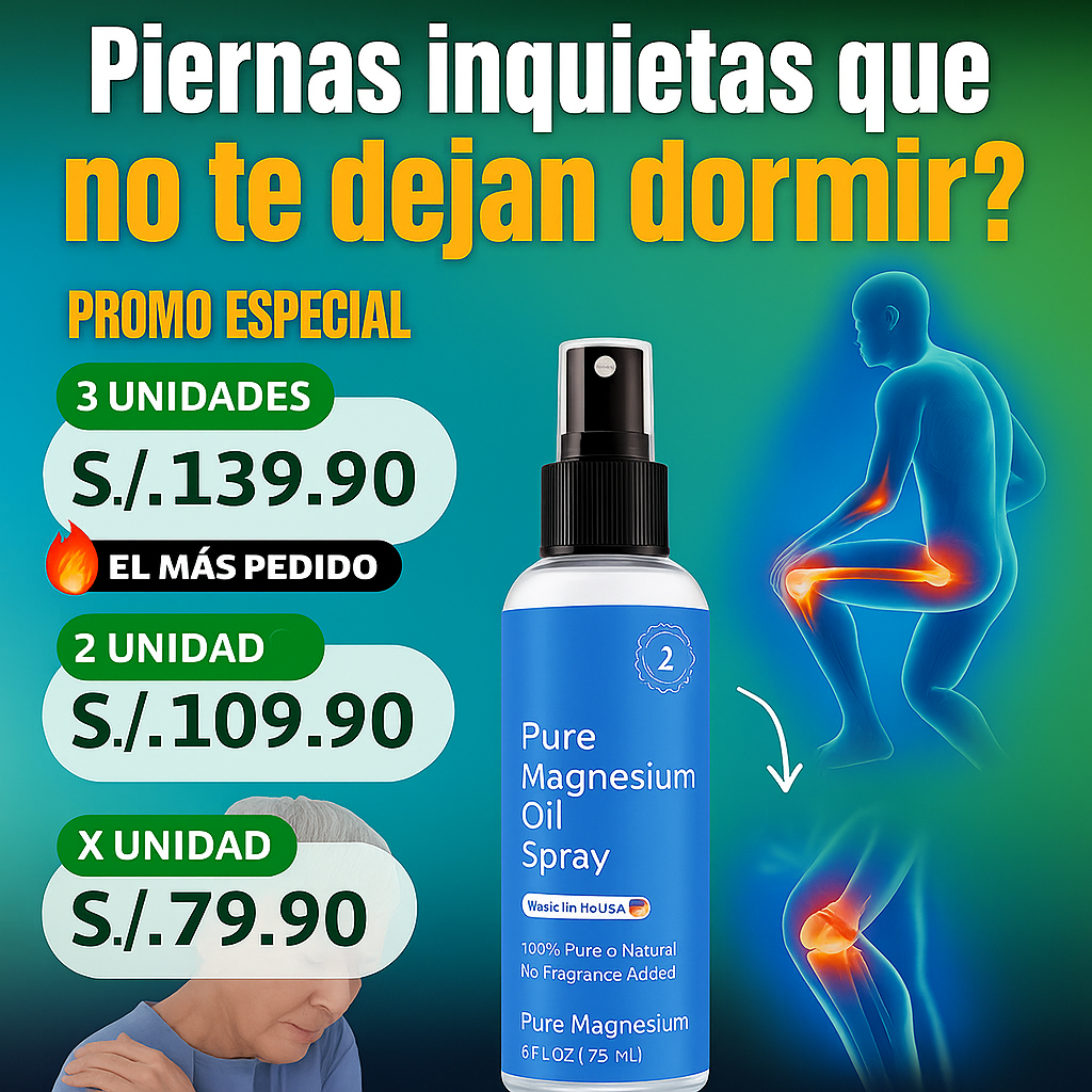 Spray de Magnesio MuscleShot