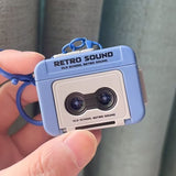 Mini Llavero Grabador de Cinta Creativa