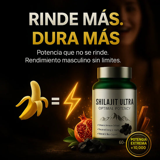 SHILAJIT ULTRA® El secreto de los africanos para aumentar el tamaño y rendir más.